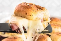 Ultimate Cheesy Ham and Melted Cheese Sliders Recipe