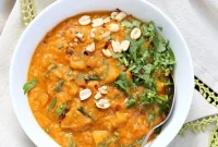 West African Peanut and Lentil Soup Recipe: Hearty Savory Stew