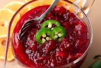 Spicy Jalapeño Cranberry Sauce Recipe for Holiday Meals