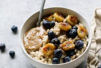 Creamy Stovetop Cauliflower Oat Bowl for Savory Mornings