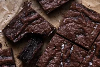 Almond Flour Brownies with Crackly Top — Fudgy Gluten-Free Treat