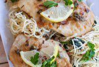 One-Pan Chicken Piccata with Lemon Caper Sauce