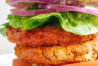 Smoky Chipotle Bean Burger Recipe