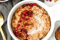Instant Pot Gingerbread Oatmeal Recipe for Cozy Mornings