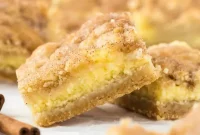 Snickerdoodle Cheesecake Bars Recipe — Cinnamon Swirl Dessert Bars