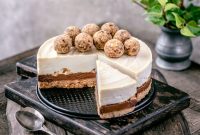 Double Chocolate Hazelnut No-Bake Cheesecake Recipe