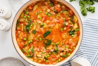 Hearty Vegetable Orzo Soup Recipe for Cozy Weeknights