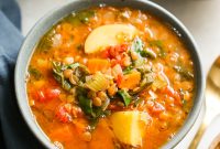 Hearty Instant Pot Lentil Soup Recipe for Busy Weeknights