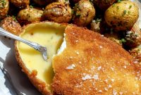 Crispy Fried Cheese Wheel Recipe: Gooey Center, Crunchy Crust