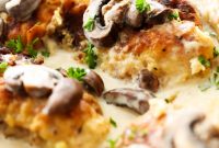 Creamy Pan-Fried Mushroom Chicken Recipe for Weeknight Dinner