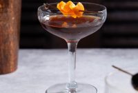 Nocino Cocktail: Crafting a Black Manhattan with Walnut Liqueur