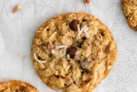 Hearty Cowboy Cookie Recipe with Oats, Chocolate & Nuts