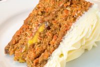 Carrot Cake with Tangy Orange Curd Filling