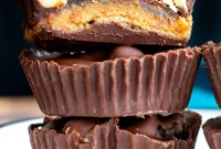 Vegan Snickers-Style Peanut Butter Cups Recipe