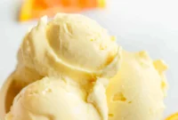 Orange Creamsicle Cottage Cheese Ice Cream Recipe