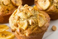 Peanut Butter Banana Muffins with Chocolate Chips – Moist Recipe