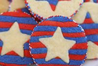 Patriotic Stars & Stripes Sugar Cookies for 4th of July Celebrations