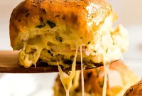 Savory Ham and Swiss Sliders with Honey-Dijon Glaze