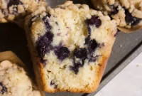 Blueberry Coffee Cake Muffins Recipe for Moist, Crumb-Topped Delight