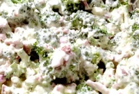Crispy Bacon and Broccoli Salad with Tangy Dijon Dressing