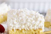 Moist Coconut Cake Recipe with Video Tutorial