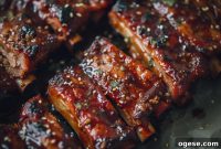 Smoked Asian-Style Ribs with Sweet Soy Glaze