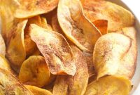 Homemade Avocado Oil Plantain Chips: Crispy Snack Recipe