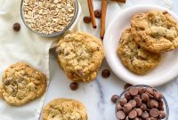 Chewy Oatmeal Chocolate Chip Cookies Recipe