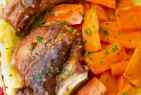 Instant Pot Pork Chops in Apple Cider Glaze