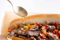 Classic Italian Beef Sandwich Recipe: Tender Slow-Cooked Roast Beef on Italian Bread