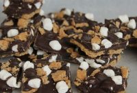 S’mores Chocolate Bark Recipe – No-Bake Campfire Treat