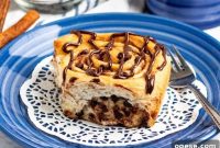 Chocolate Chip Cinnamon Rolls with Rich Chocolate Swirl