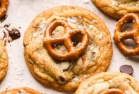 Salted Pretzel Chocolate Chip Cookies: Sweet Meets Crunch