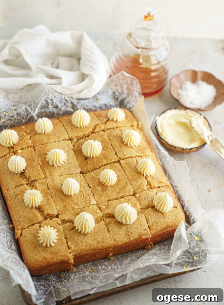 Moist Fluffy Cake-Style Cornbread Recipe 5 cornbread cooling