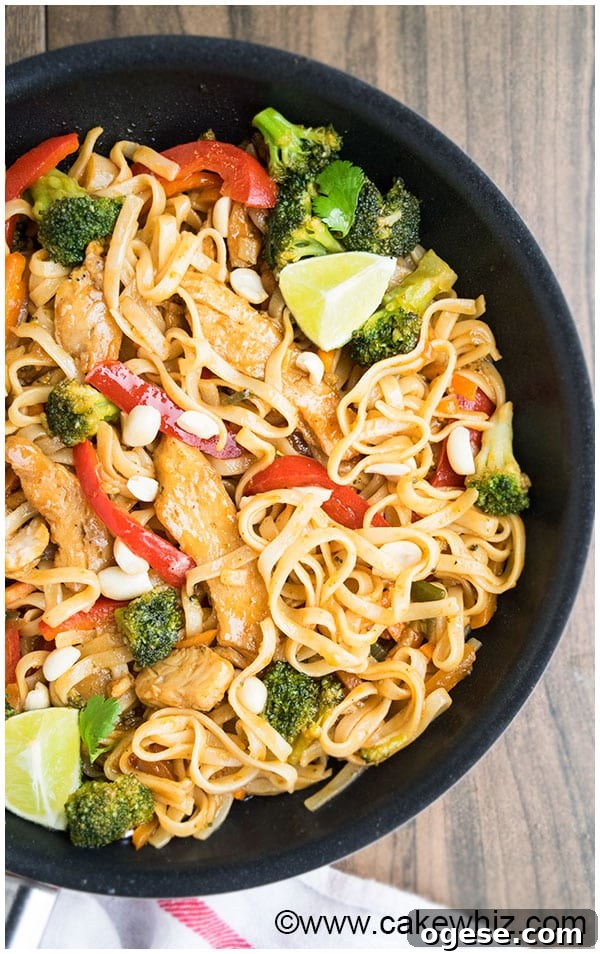 Easy Chicken Pad Thai Recipe 6
