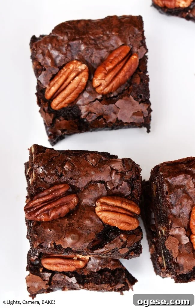 Maple Pecan Brownies Recipe — Gooey Maple-Glazed Pecan Brownies 3 img 10629 2