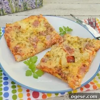Sheet Pan Hawaiian Pizza Recipe for Quick, Crispy Dinner 2 img 1073 8