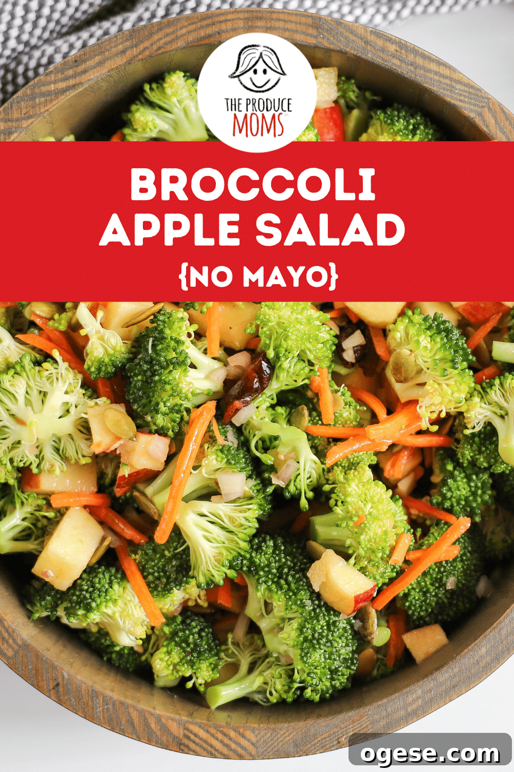 Broccoli Apple Salad with Blood Orange Vinaigrette Broccoli Apple Salad with Blood Orange Vinaigrette