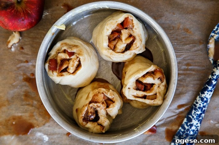 Apple cinnamon rolls