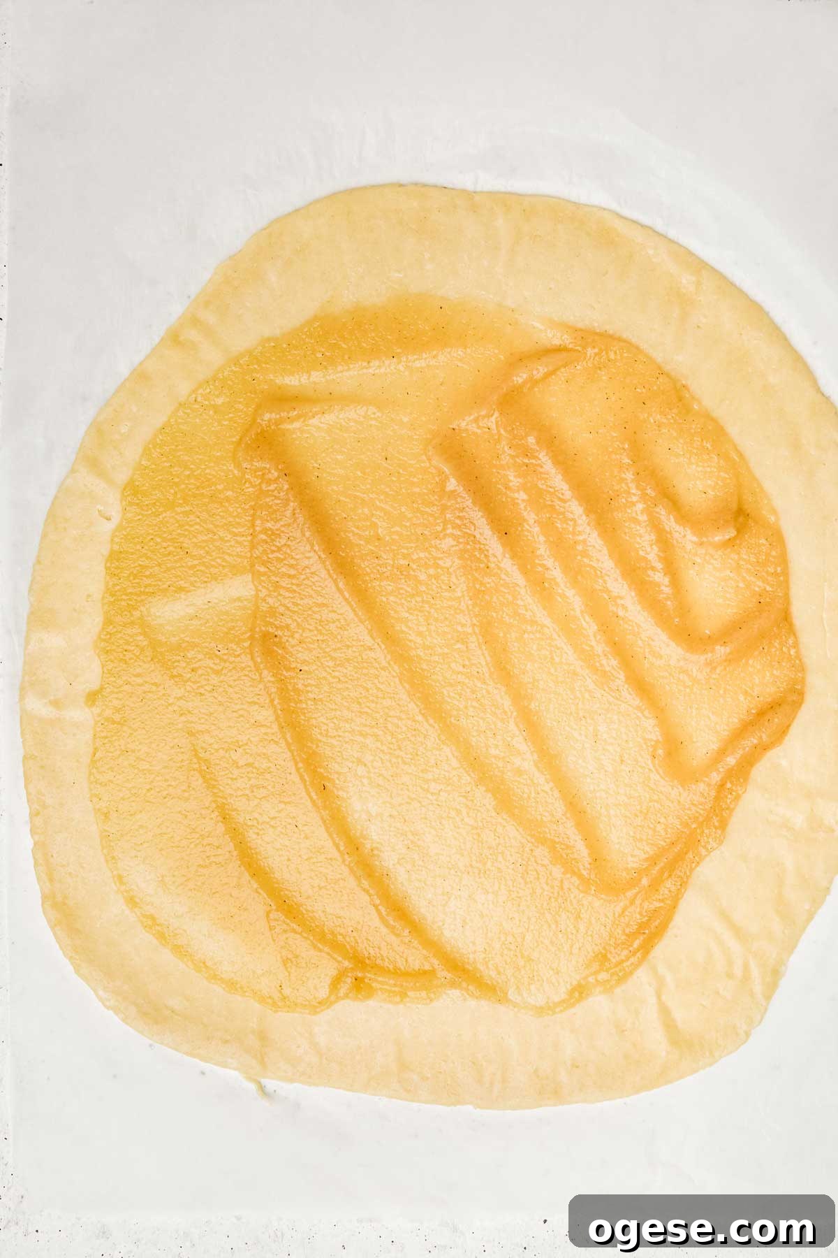 Rustic French Apple Tart Recipe: Classic Free-Form Tarte Tatin Alternative 6 Pastry crust with applesauce