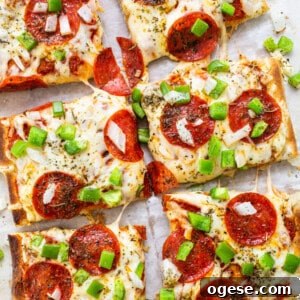 Classic Caprese Salad Recipe: Fresh Mozzarella, Tomatoes & Basil 7 Pepperoni pizza with peppers and green onions.
