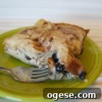 Cinnamon Blueberry French Toast Casserole