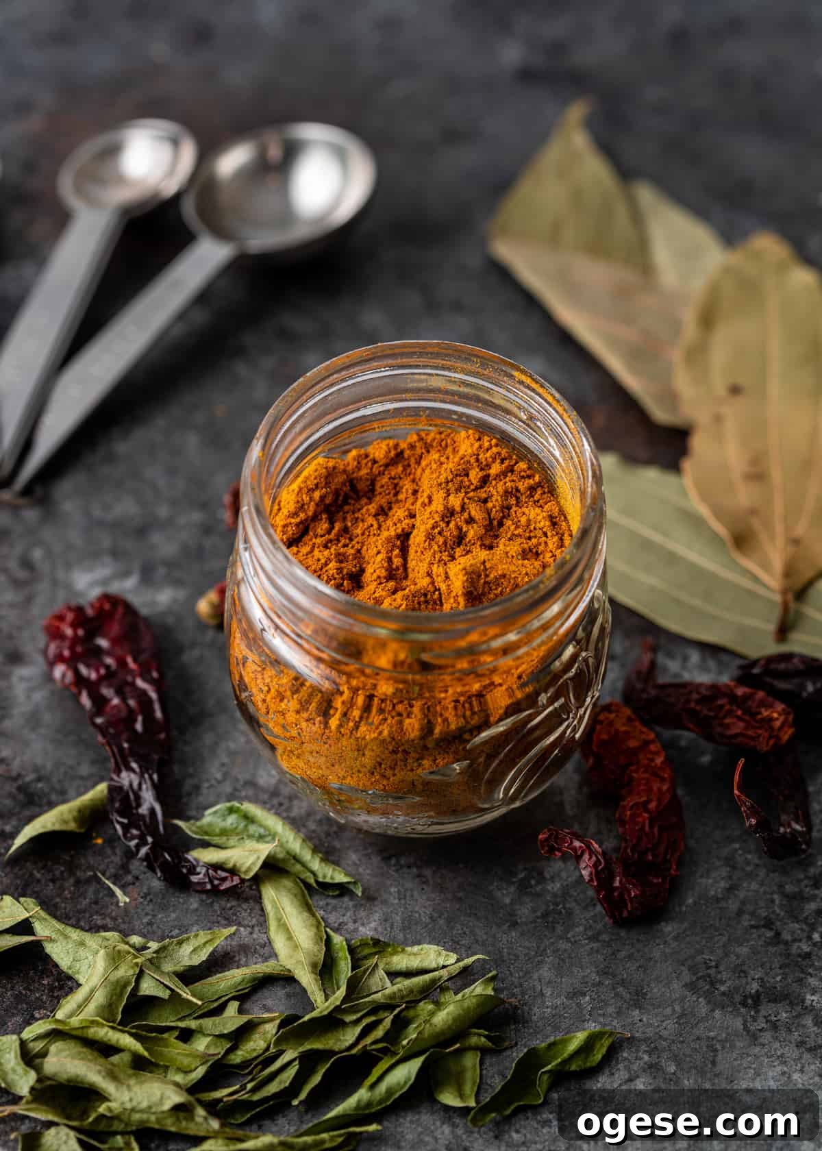 jar with Madras Curry Powder
