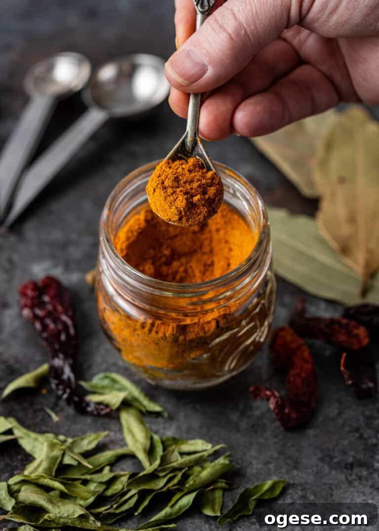 spoonful of Madras Curry Powder