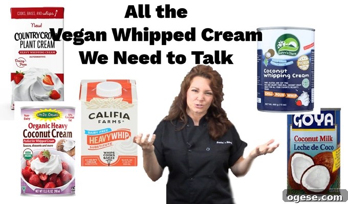 Comparing all the Vegan Whipped Cream in 2023