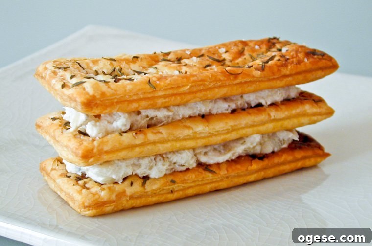 Artichoke and Goat-Cheese Mille-Feuille Recipe