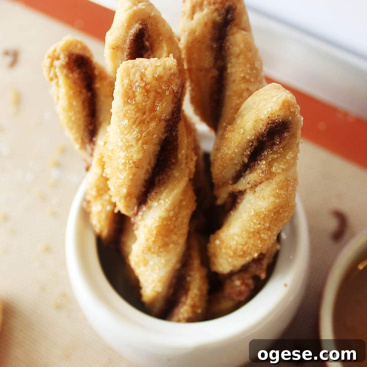 pie crust cookies twists