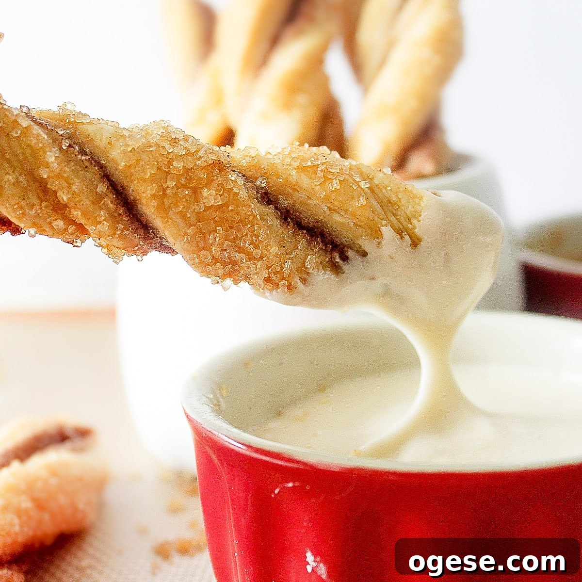 dipping pie crust cookies
