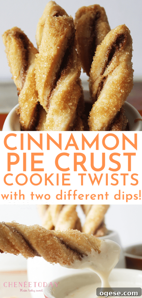 pie crust cookie twists