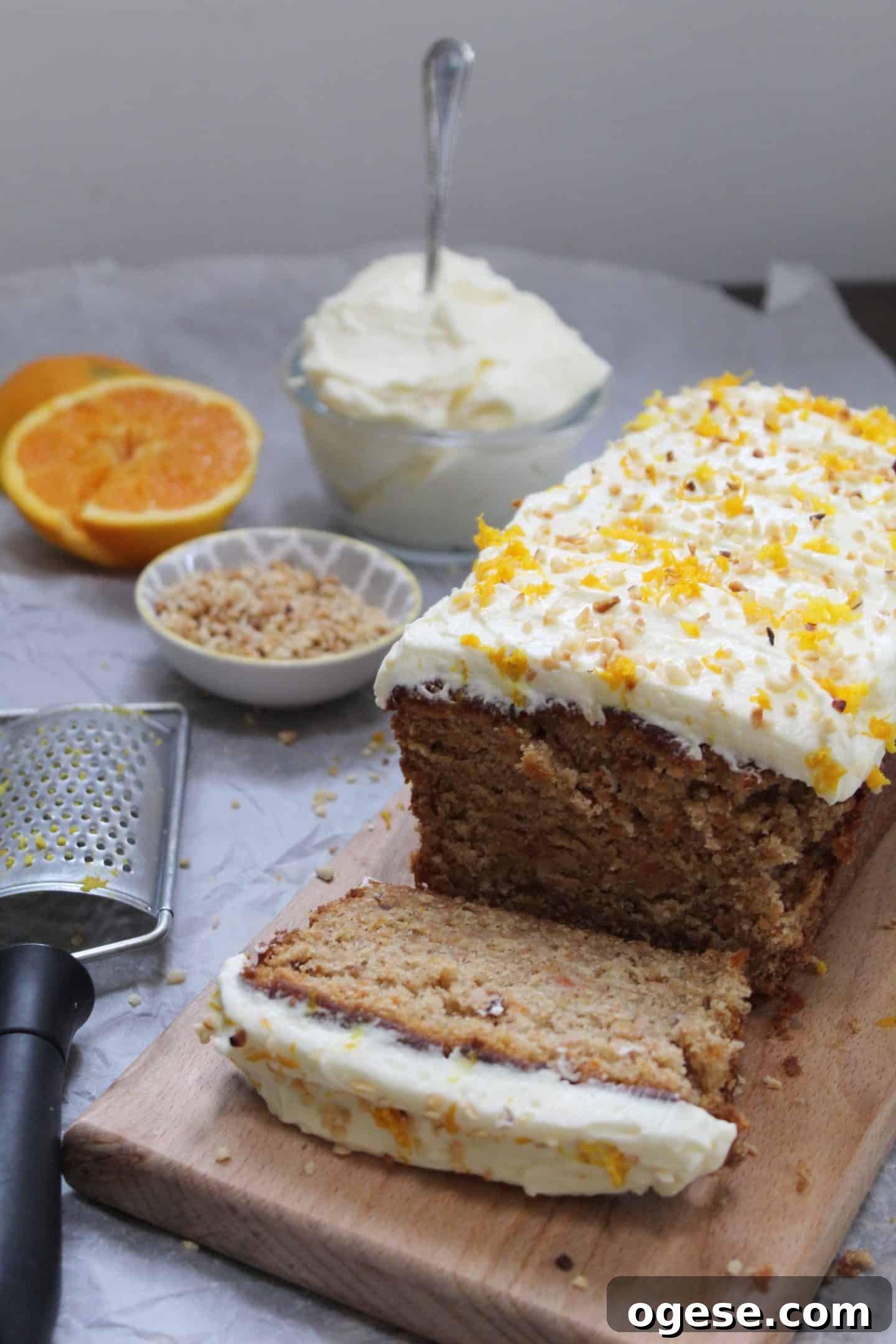 Gluten-Free Carrot and Hazelnut Cake with Orange Cream Cheese Frosting 2 gluten free carrot cake recipe with hazelnut and orange